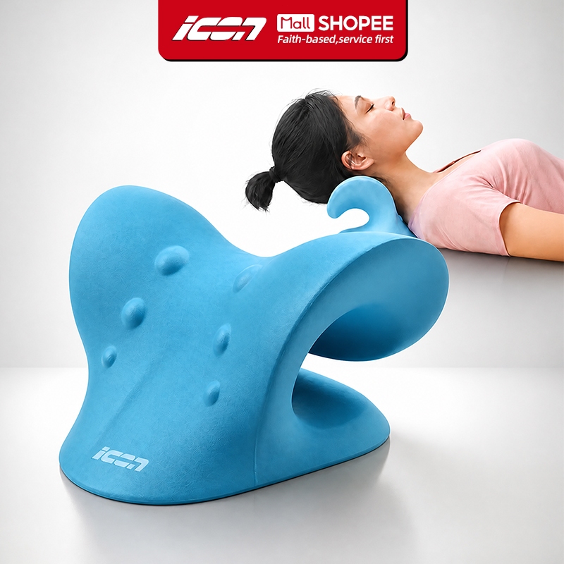 ICON Neck Pillow Neck Massage Pillow Neck Shoulder Soothing Body Neck Massager Stretching Muscles