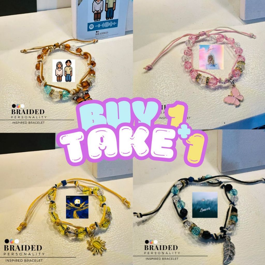 Perfect Gift Braided Personality Buy 1 Take 1 Song Inspired Beaded Bracelet For Men and Women