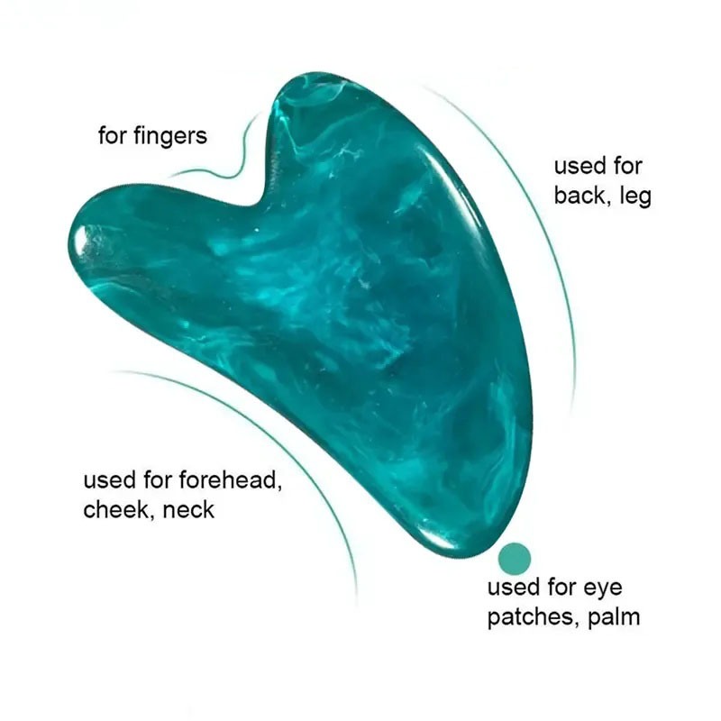 Guasha Board Natural Gua Sha Stone Scraper Anti Ageing Beauty Firming & Wrinkles Removal Gua Sha Tool Guasha Tool