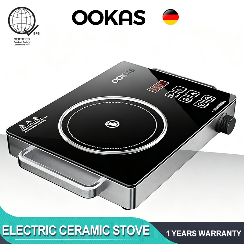 OOKAS Multifunctional Induction Cooker Inverter Infrared Stove Electric Ceramic Energy-Saving 220V