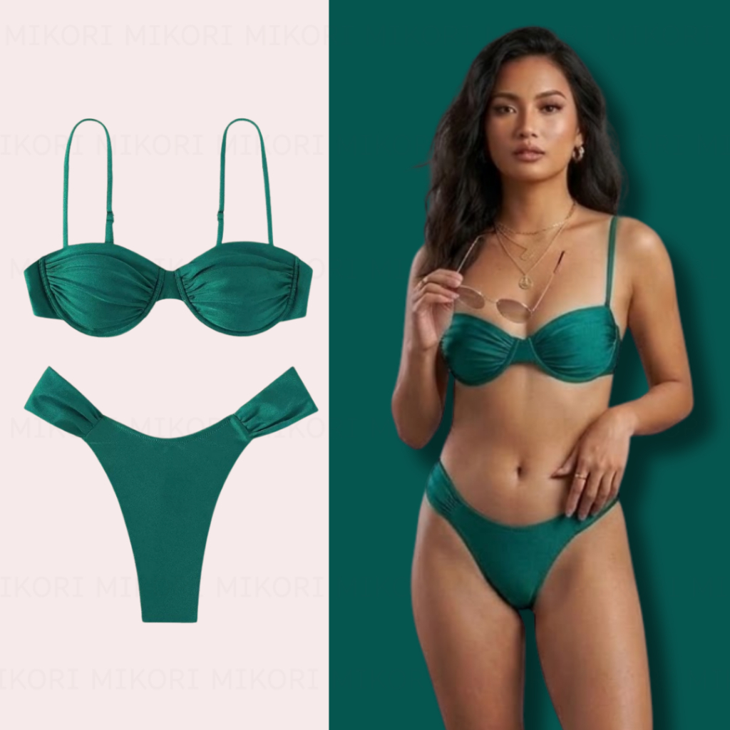 Brazilian Two Piece Swimsuit Tie Up Women Swimwear