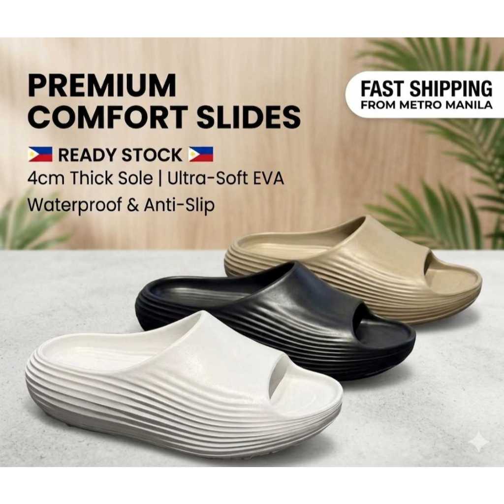 New Style ReactX Slippers Low Top simple breathable slippers for men and women