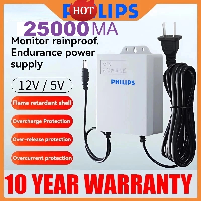 25000MA Uninterruptible Power Supply Mini UPS Battery Backup for WiFi Router Modem Outdoor