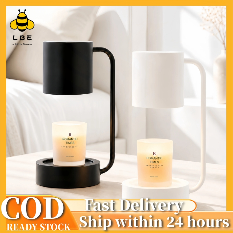 [Gift Set] Candle Warmer Lamp Adjustable Brightness Birthday Gift Table Lamp+2 Bulbs Safety