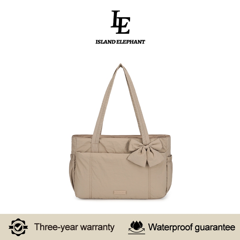 ISLAND ELEPHANT Women's Waterproof Tote Bag Large Capacity Dry & Wet Compartment