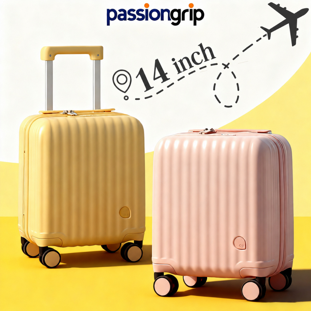 Travel Luggage 14 Inch Mini Carry On Suitcase Hard Shell Portable Hand Carry Travel Maleta