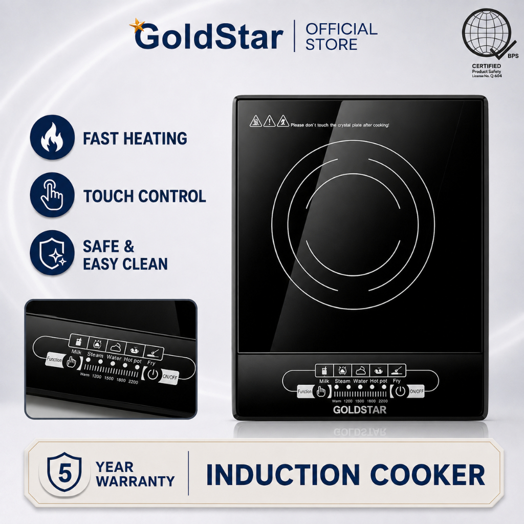 Gold Star Induction Cooker Inverter Electric Multifunctional Energy-Saving Household Electric Stove