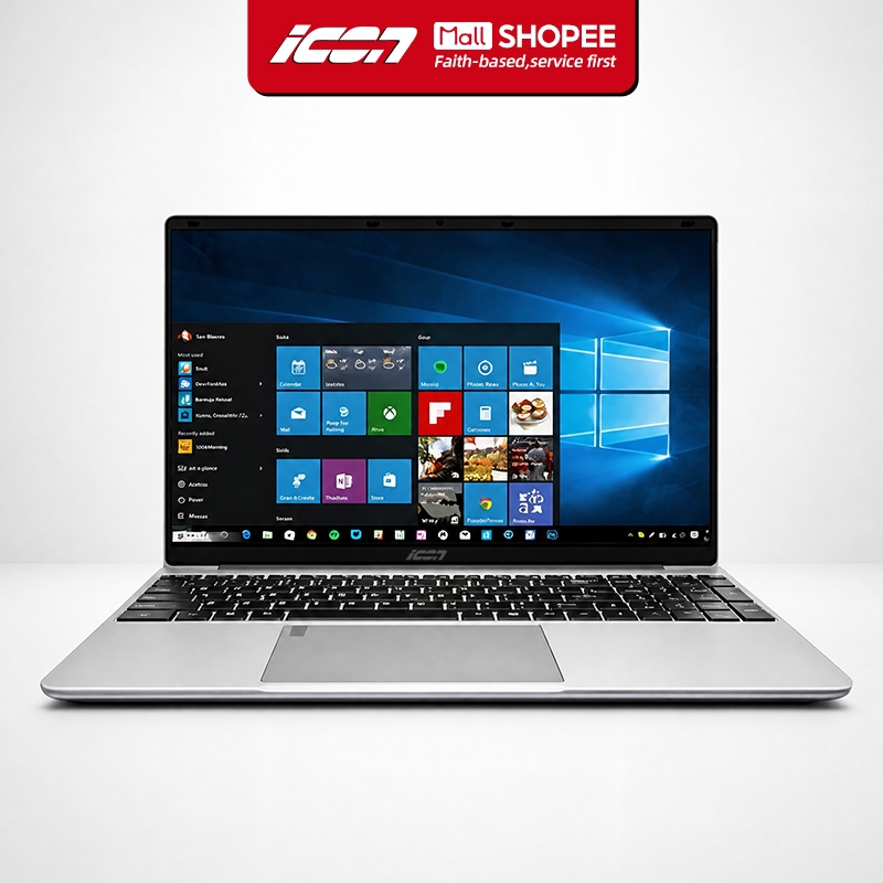 ICON 15.6" Laptop 4 Cores 6100U/6500Y 16G Memory SSD 256G 512G Core I7 I5 All in one pc Computer set