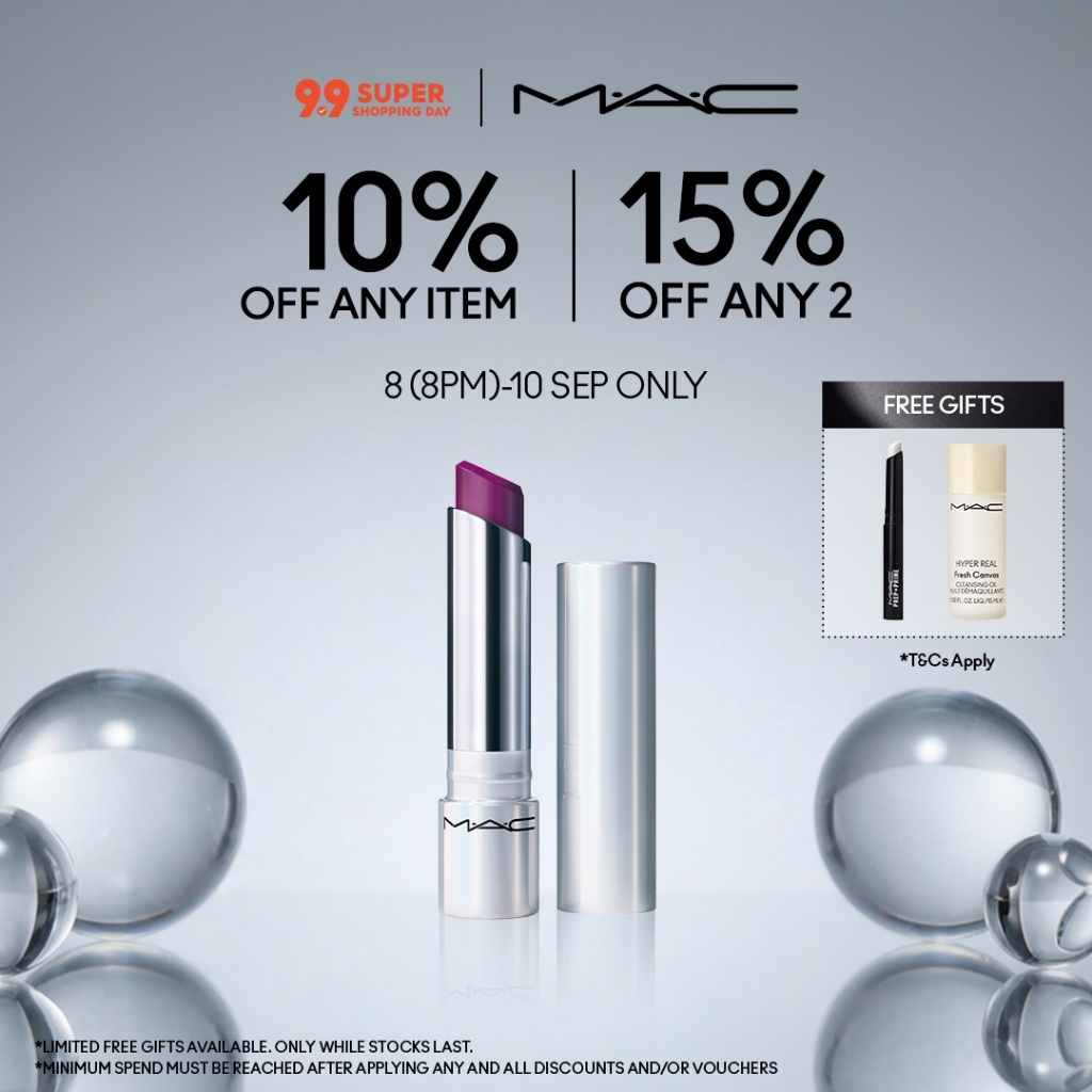MAC Glow Play Tendertalk Lip Balm tinted hydrating lip balm
