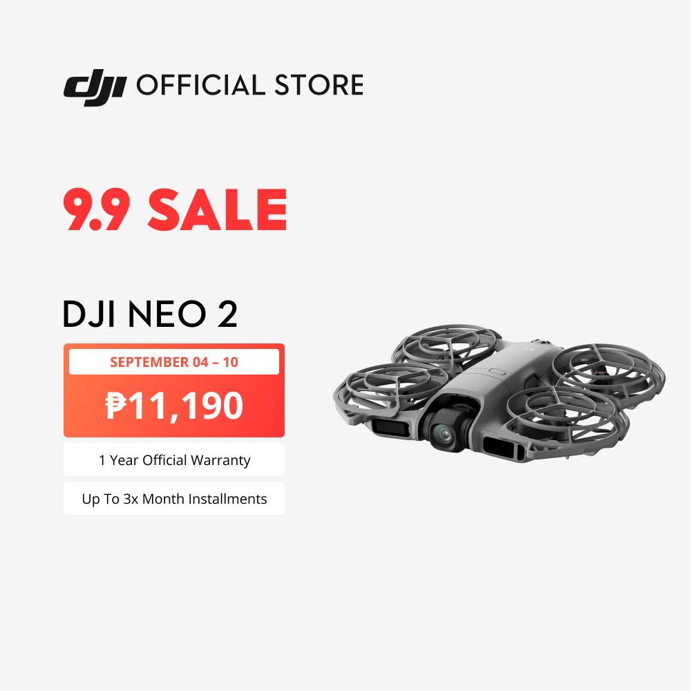 DJI Neo 2 - 4K High-Quality Imaging | Faster Smoother Tracking | Easy Moment Capture