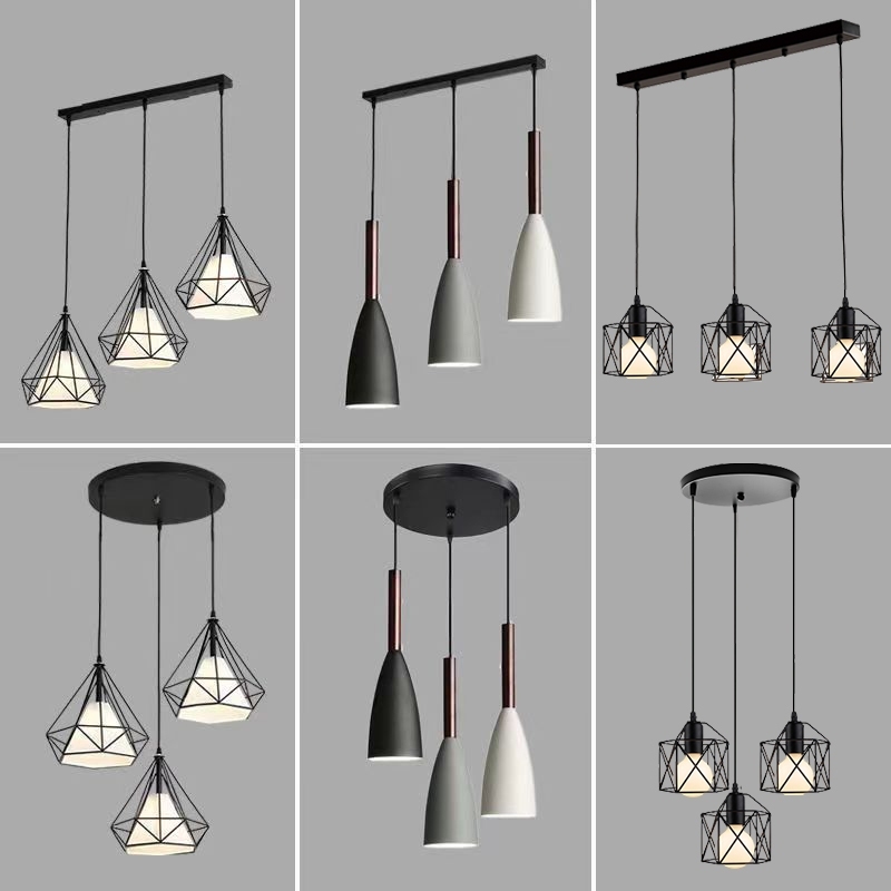 【YHLAMP MALL】 Nordic Pendant chandelier ceiling light lamp aisle bar bedroom dining room personality