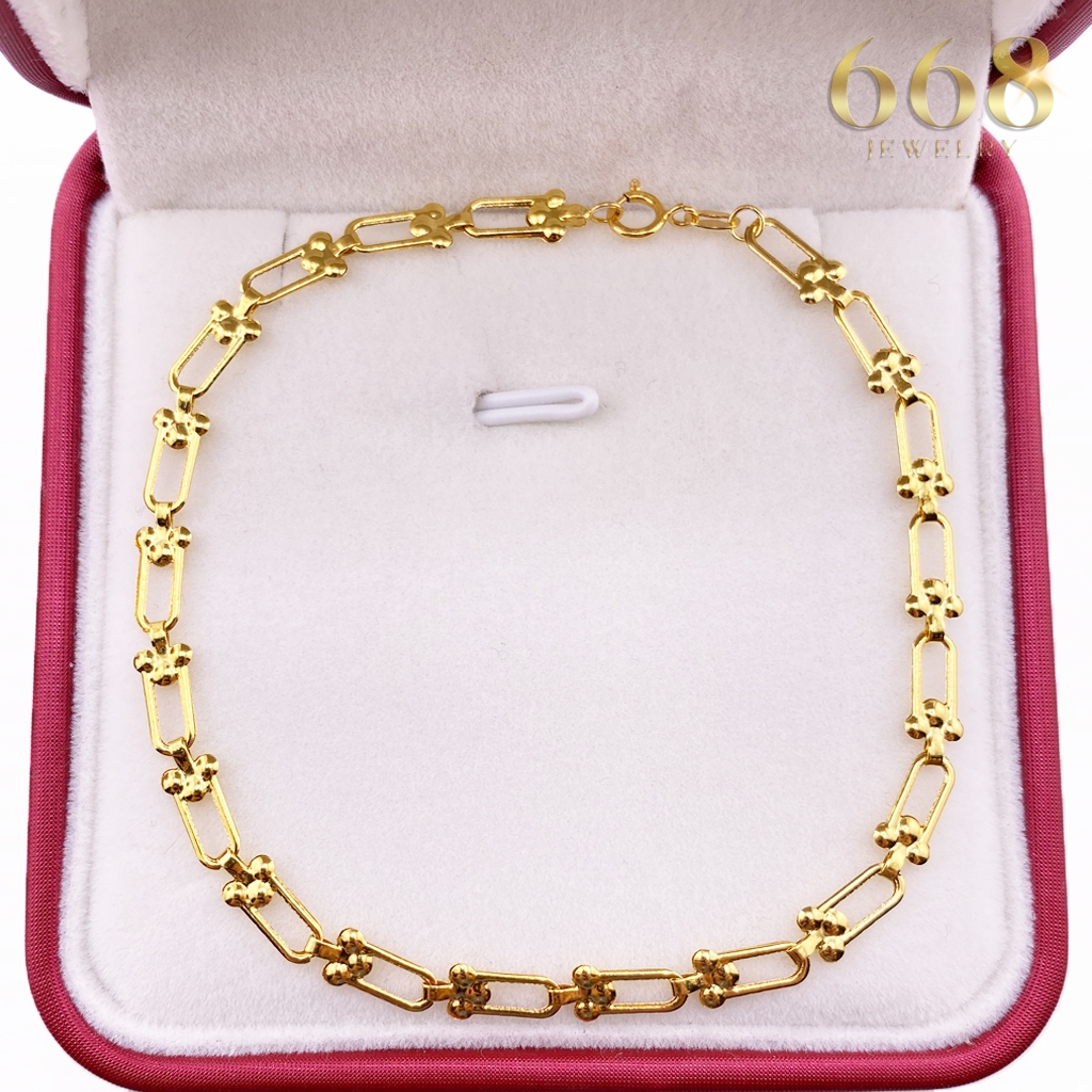 Pawnable 18K Gold Slim Inspired Bracelet