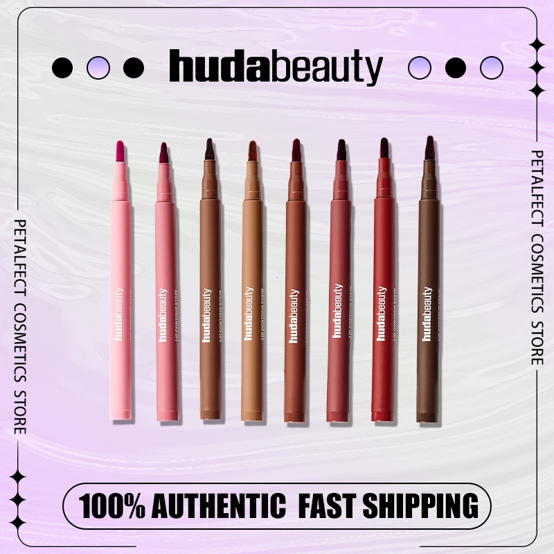 Huda Beauty Lip Contour Lip Stain 1ml 2-in-1 Lip Liner and Lipstick