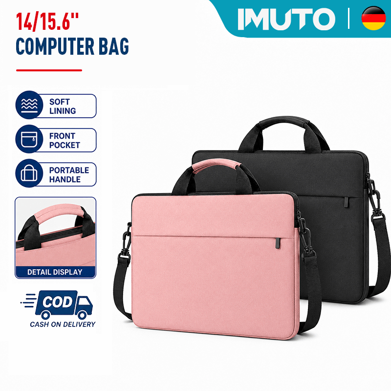 IMUTO 14/15.6 INCH Universal Laptop Bag Thick Padding and Soft Lining Serviceable Laptop Bag
