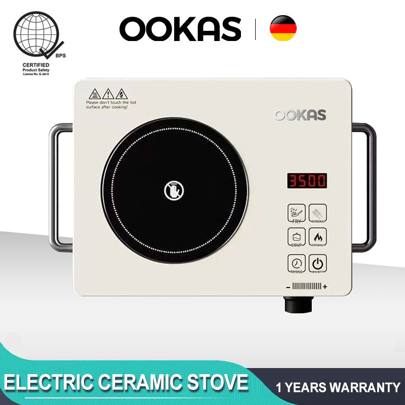 OOKAS Multifunctional Induction Cooker Inverter Electric Stove Heavy Duty Energy-Saving 3500W 220V