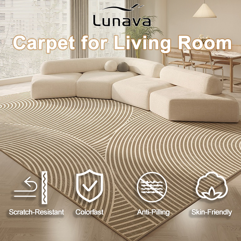 LUNAVA Carpet Living Room Big Carpet For Floor Mat Waterproof Carpet Floor Mat Non Slip Mat