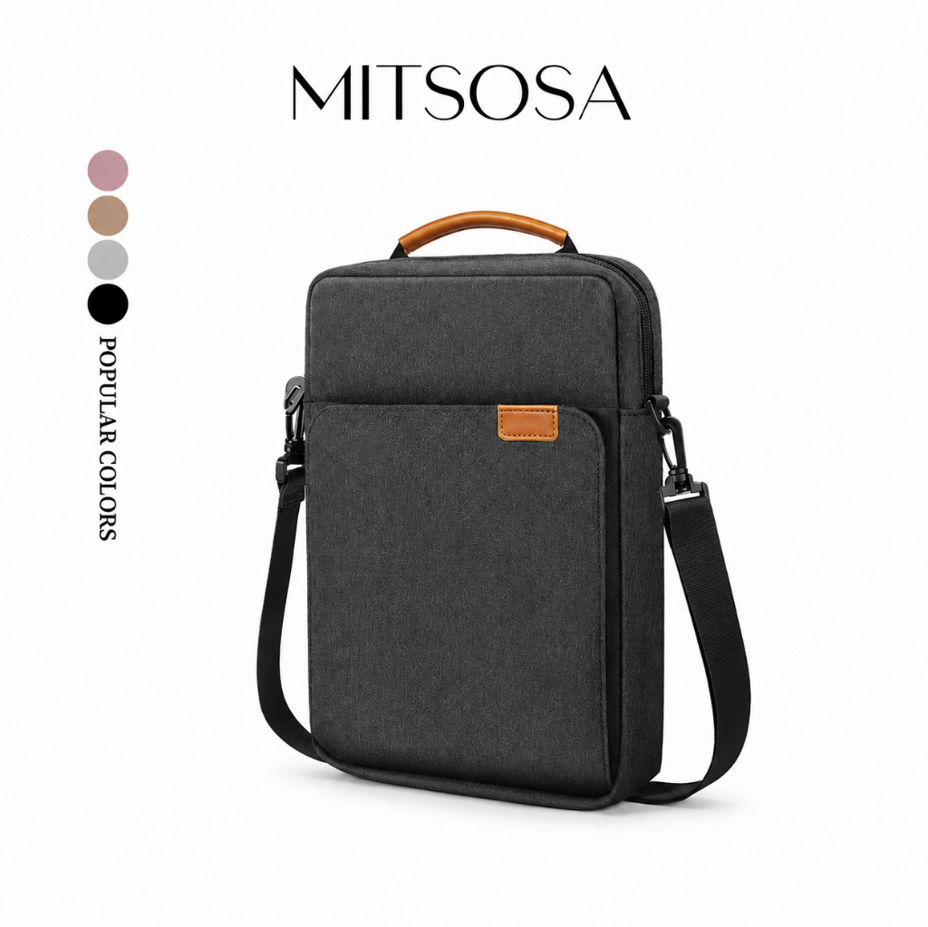 MITSOSA ipad bag crossbody tablet bag suitable for Apple air 11-inch tablet bag 13.3 liner bag
