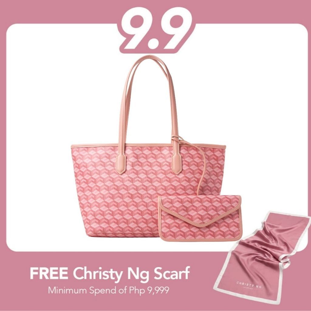 Christy Ng Russo Large Monogram Tote Bag