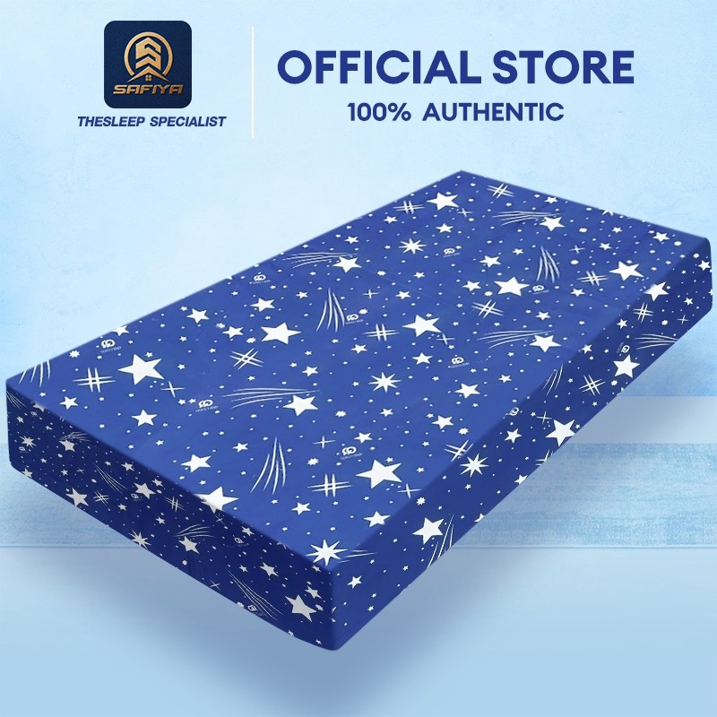 【2/4 INCH】Foam mattress with cover available 100% Original single /double / queen/ family sizes