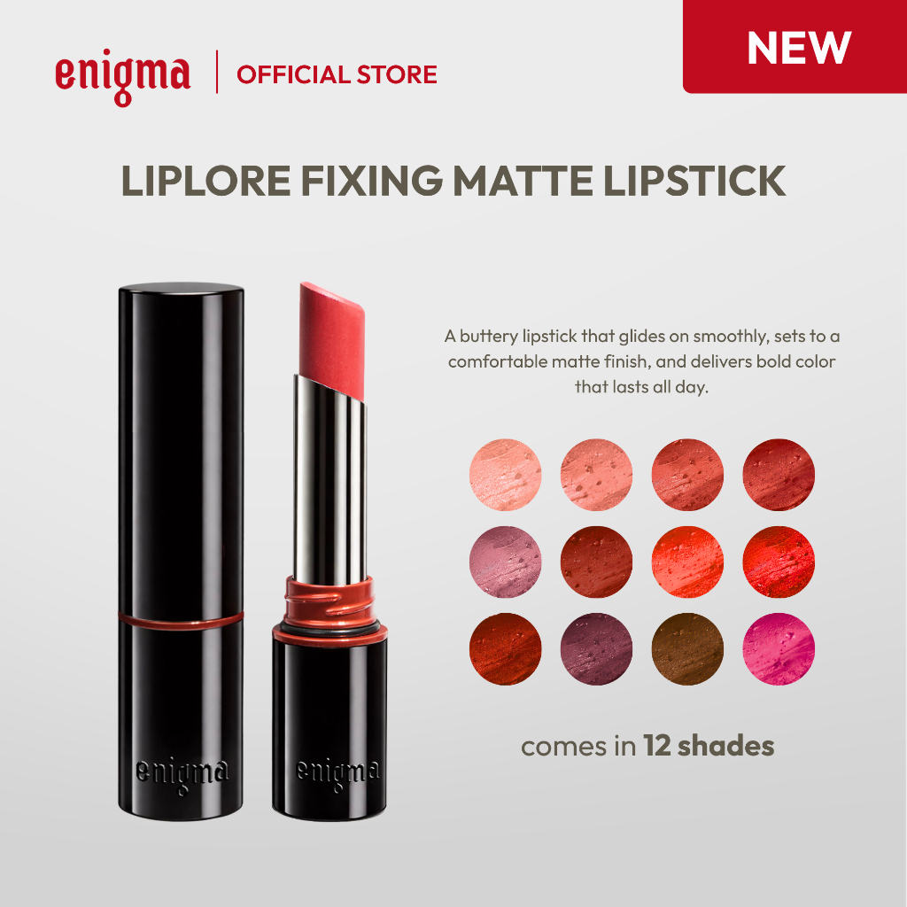 Enigma Liplore Fixing Matte Lipstick