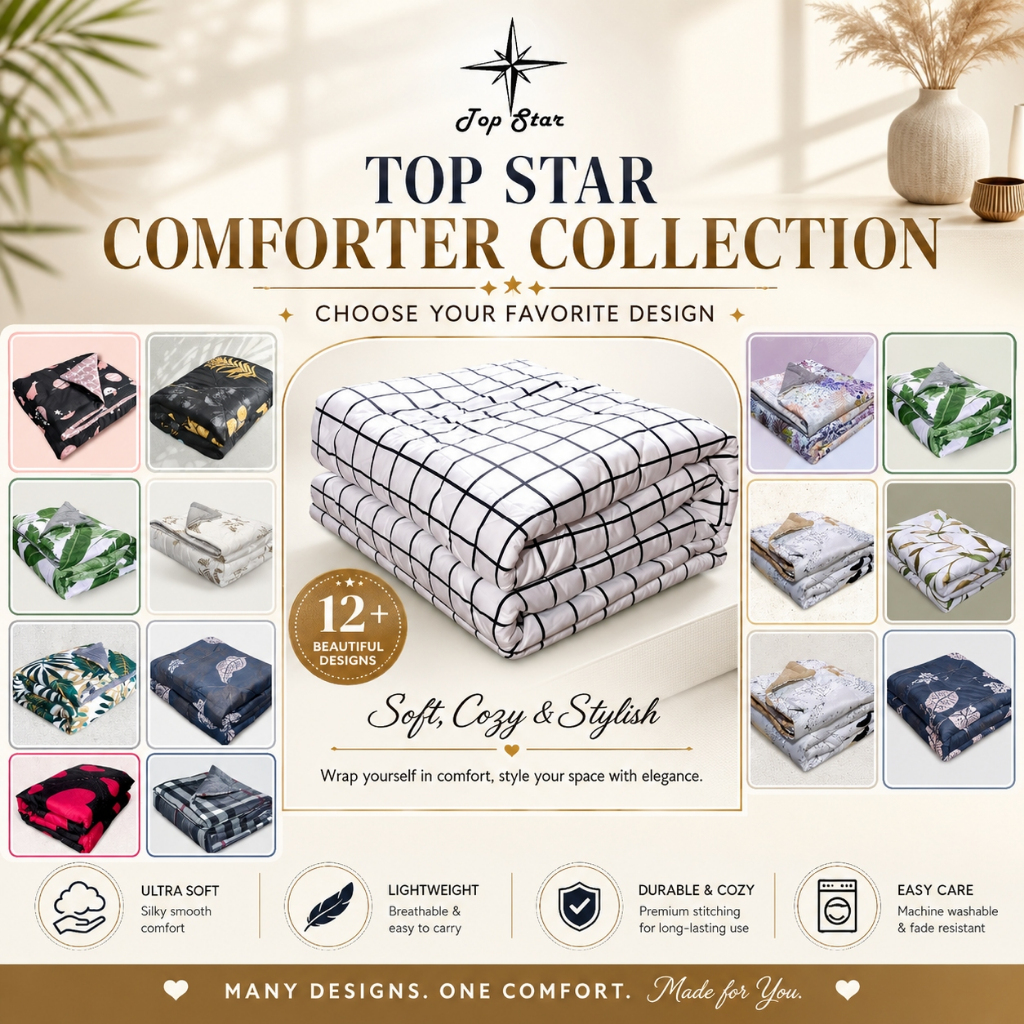 Double Size US Cotton Comforter (150*200cm)