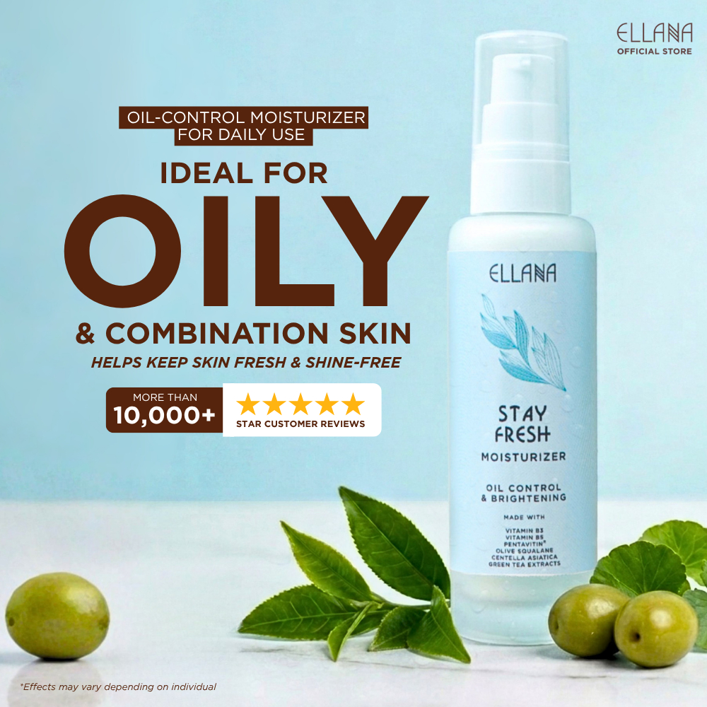 Stay Fresh Oil Control Moisturizer – Mattifying Hydrator for Oily & Acne-Prone Skin | Ellana