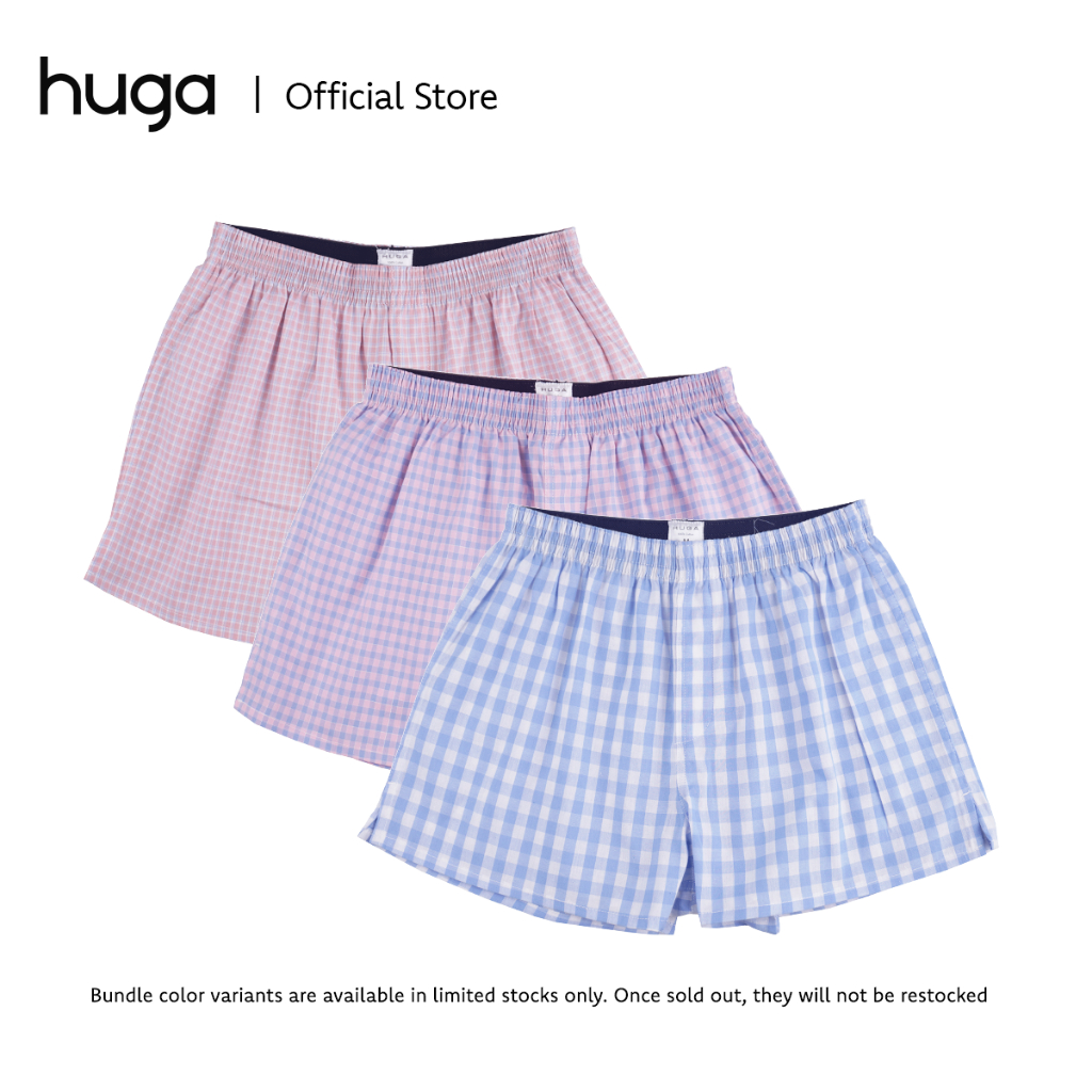 3 in 1 Womens 100% Cotton Boxer Shorts for Women Sleep Pangbahay Short Promo Pack S-2XL Plus Size