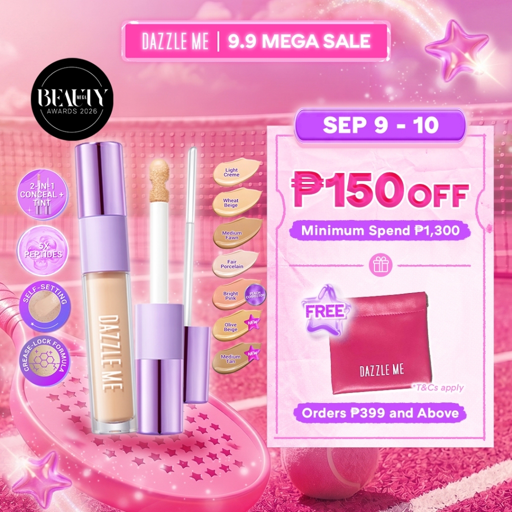 MOST LOVED! | DAZZLE ME Cover Me Serum Concealer Duo | Non Cakey Long Lasting High Coverage