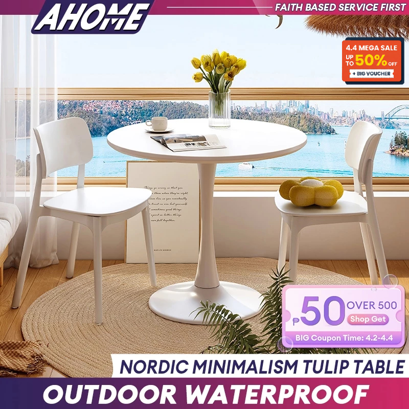 Nordic Tulip Table Simple Leisure Coffice Table Dining Table Round Table