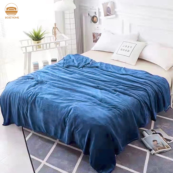 High Quality Canada Plain Microfiber Blanket 180X200cm (DOUBLE SINGLE QUEEN KING SIZE SOFT KUMOT )