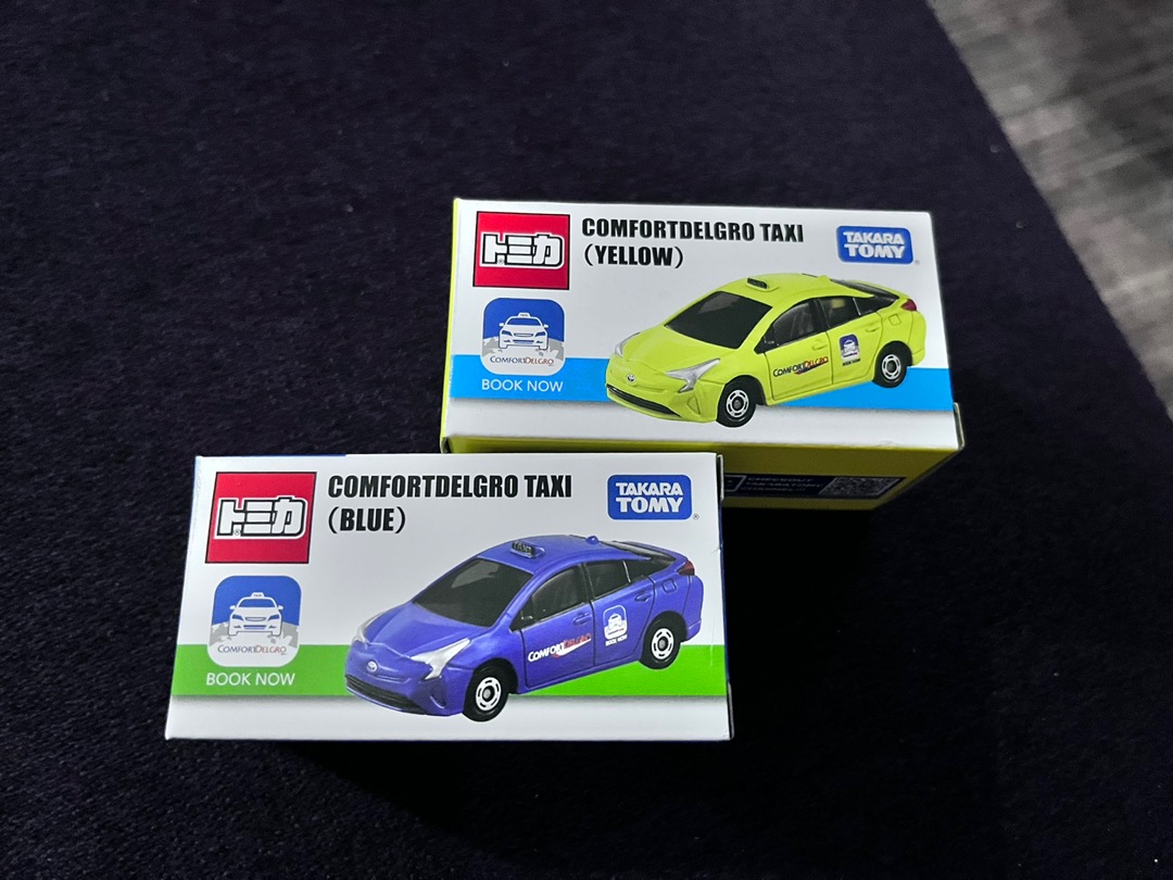 Tomica Toyota Prius Comfort Sg Taxi Yellow Shopee Singapore