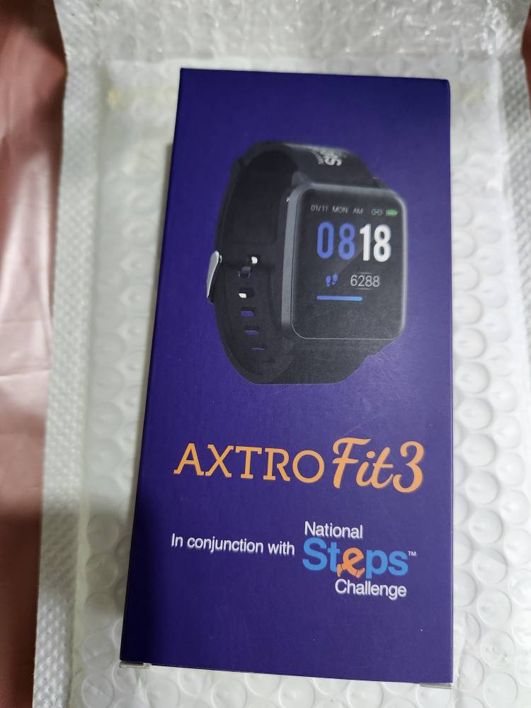 AXTRO Fit Fitness Tracker (NSC6 Edition) HPB National Steps Challenge