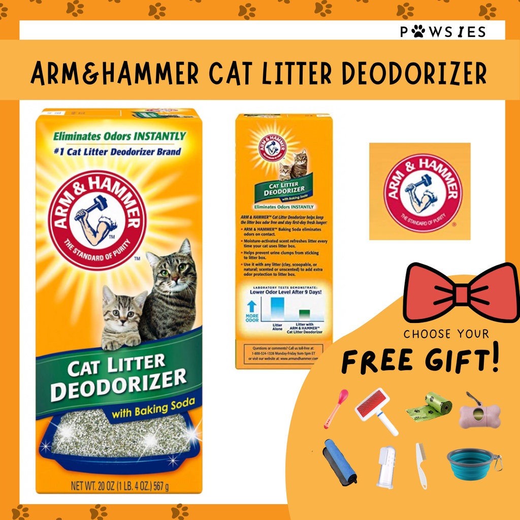 Arm & Hammer Cat Litter Deodorizer with baking soda odour removal odor