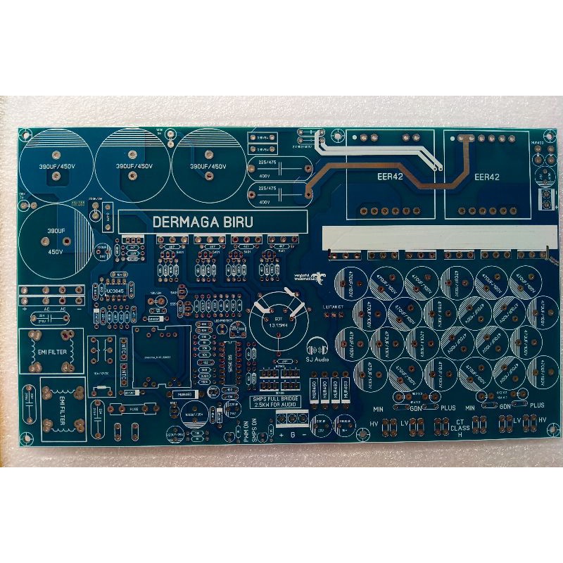 Pcb SMPS FULLBRIDGE DUAL OUT 2500W Class H | Shopee Singapore