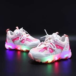 Heybaby DEDONALD Shoes Sneakers Boys/Girls LED Light Up Import School #7