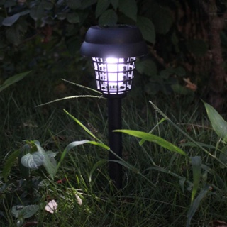 SESG 2PCS Mosquito Repellent Killer Lamp Solar Powered Outdoor Garden LEDs Light #1