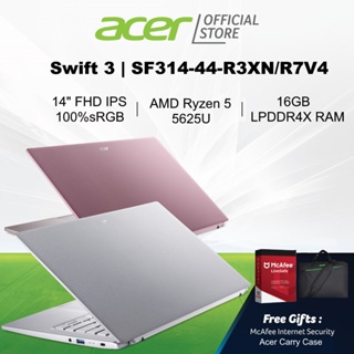 [AMD Ryzen 5 5625U] Acer Swift 3 SF314-44-R3XN/R7V4 (Pink/Silver) 14-Inch FHD IPS 100%sRGB Thin & Light Laptop