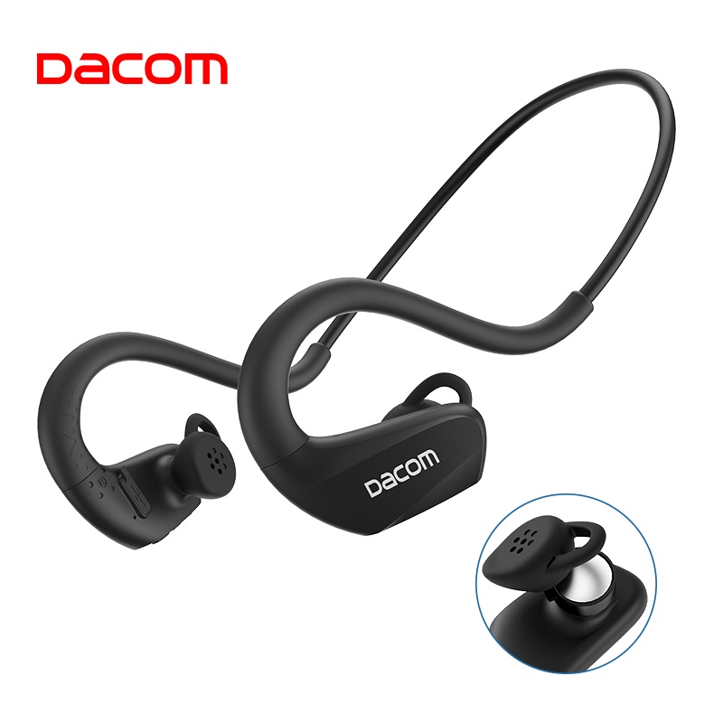 DACOM E60 IPX7 Waterproof Bone Conduction Headphones Stereo Bass Wireless Earphone ENC Noise Cancellation Earbuds