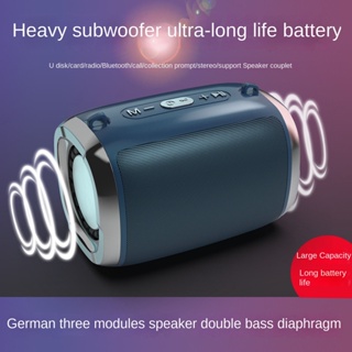 Wireless Bluetooth Speaker Large Volume Card Portable Audio Computer Home Audio Outdoor Vehicle Subwoofer