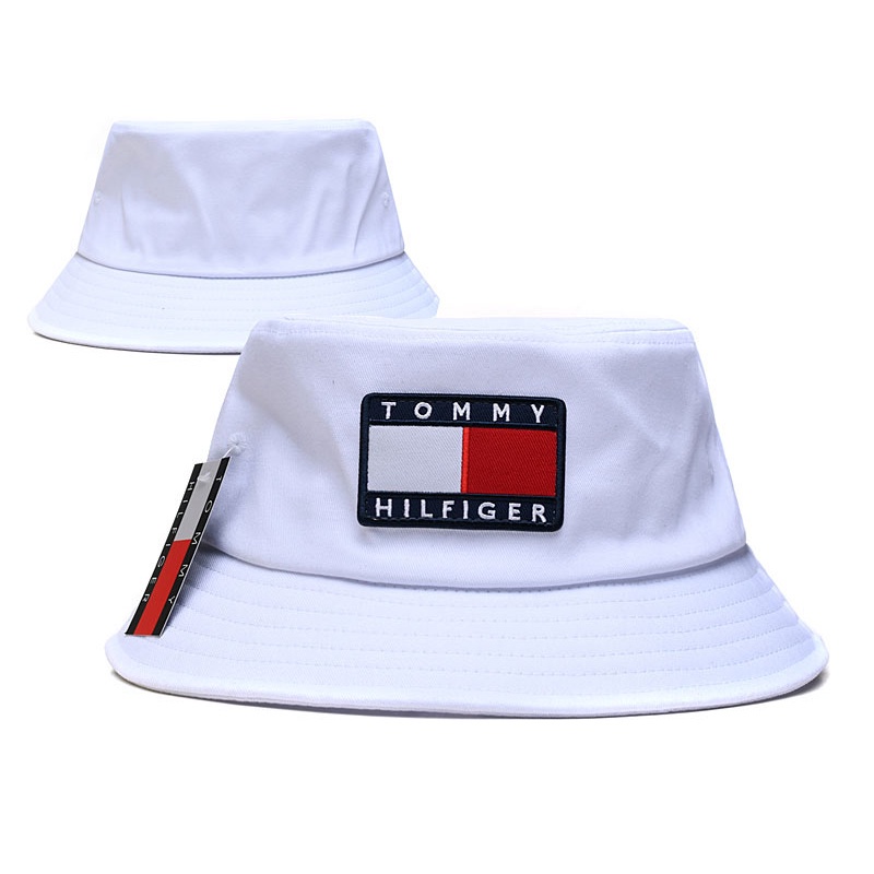 Tommy/HiLfiger Fashion Fisherman's Hat Fashion Brand Bucket Hats Beach Hat Mountaineering Hat Casual Wear