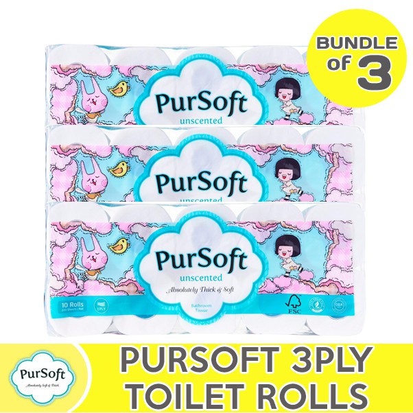 PurSoft Chocolate Rain Toilet Paper Toilet Roll 3 Ply Shopee Singapore