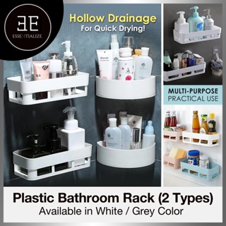 bathroom adhesive shelf