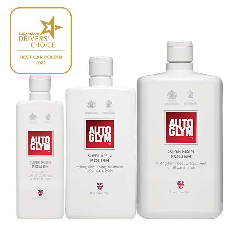 Autoglym Super Resin Polish Remove minor scuffs and scratches and to