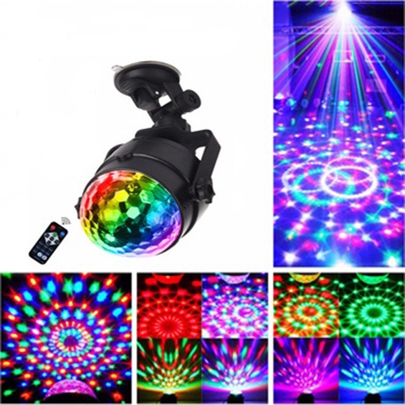 SG Ready Stock USB RGB Car Karaoke Disco DJ Party Festival Birthday LED ...