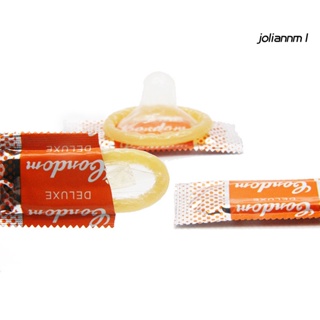 JOL 10Pcs Real Feel Ultra Smooth Soft Intimate Condom Penis Sleeve Adult Sex Product