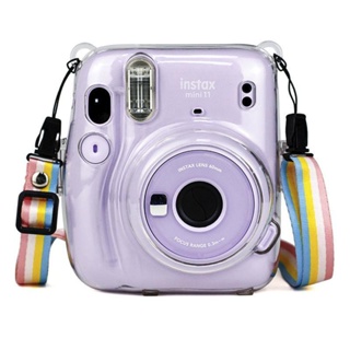 只是相机壳Fuji Polaroid mini89 camera mini7C7S tra富士拍立得mini89相机mini7C7S透明水晶壳mini11保护壳背带4.17