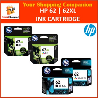 [Original] HP 62 62XL Black Tri-Color Ink Cartridge for HP Officejet Envy Printers hp62 XL HP ENVY 5540 5542 5640 7640