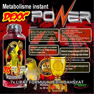 Dexxx POWER PLECI Whip Competition/Bird Supplements/Bird Vitamins/Bird Sprinklers/