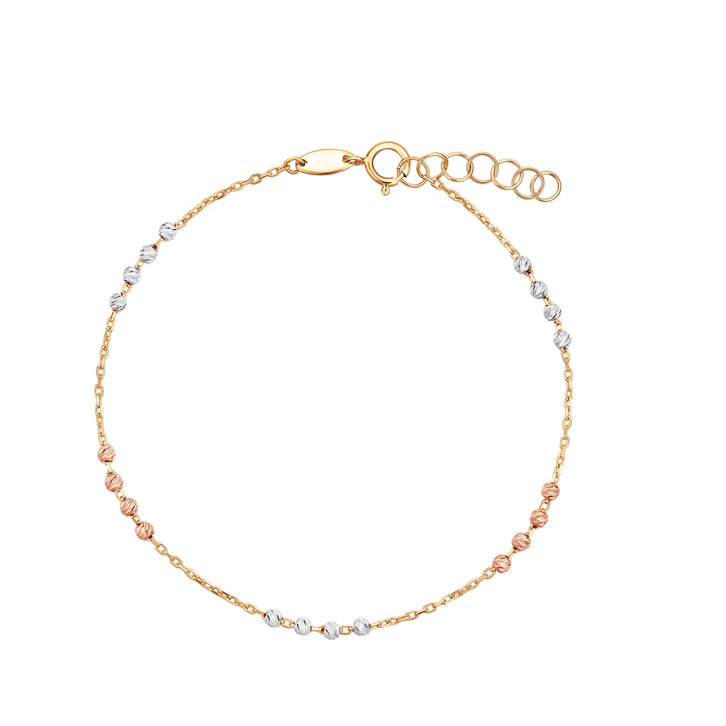 Lee Hwa Jewellery Rosetto TriColour Bead Bracelet Shopee Singapore
