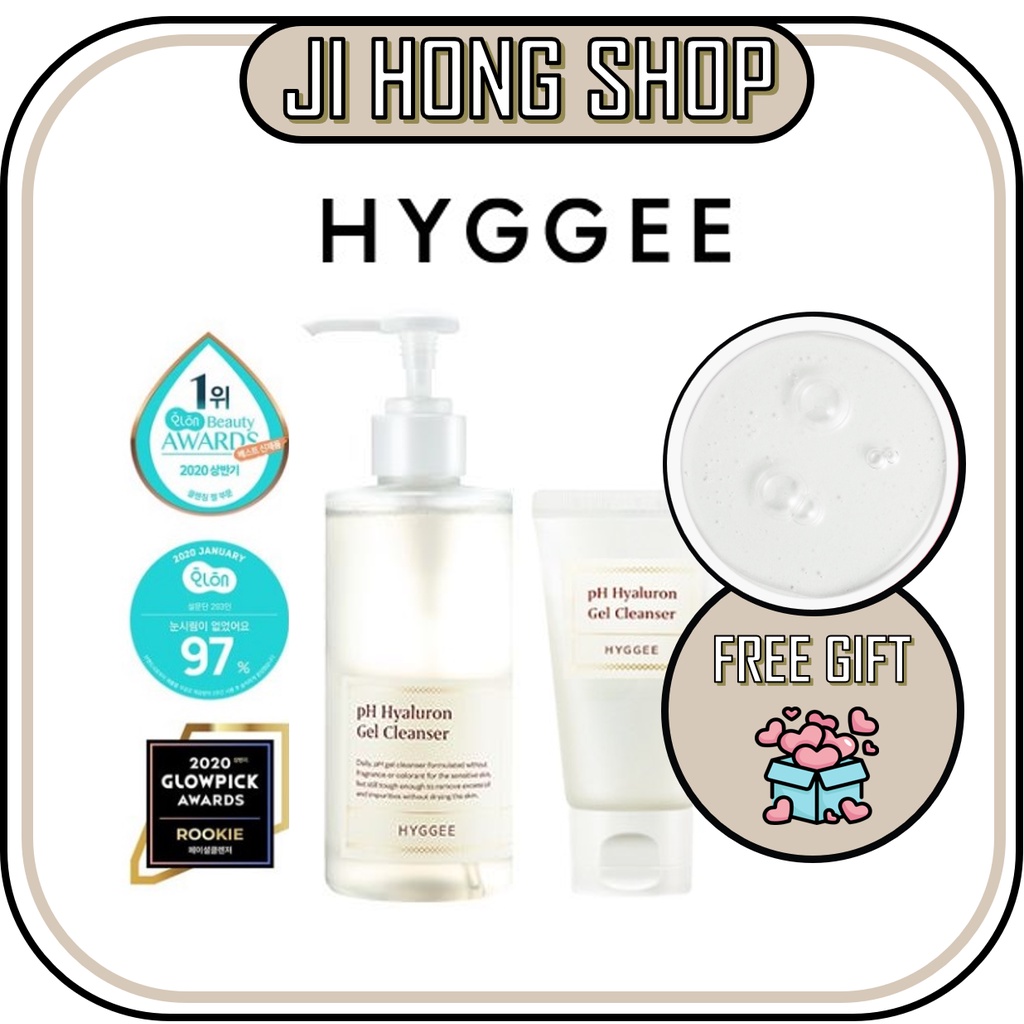 [ HYGGEE ] pH Hyaluron Gel Cleanser 50ml / 200ml | Shopee Singapore